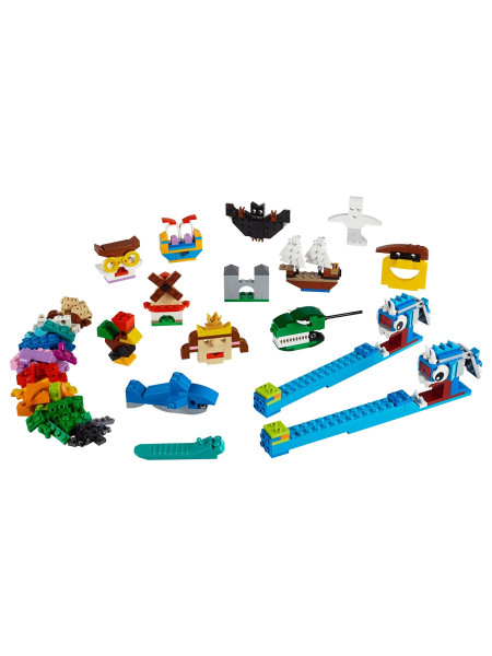 Lego - Bausteine Schattentheater