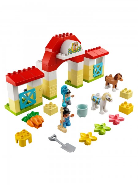 DUPLO® - Lego - Pferdestall und Ponypflege