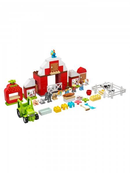DUPLO® - Lego - Scheune, Traktor und Tierpflege