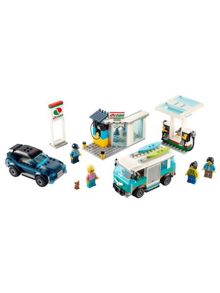 City - Lego - Tankstelle