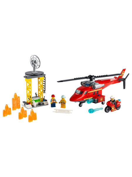 City - Lego - Feuerwehrhubschrauber