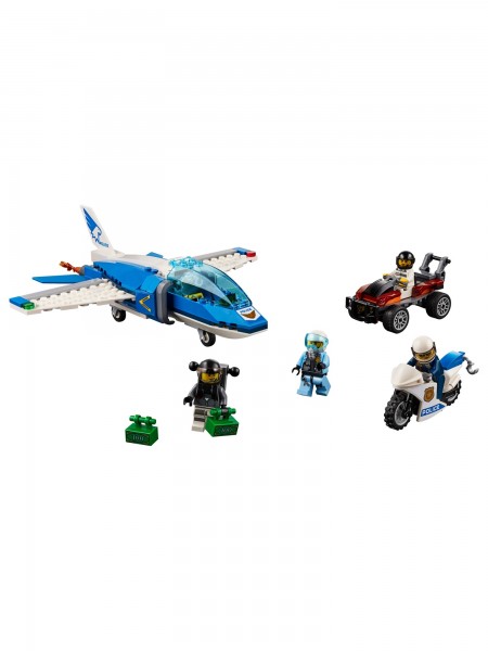 Lego - Polizei Flucht m. Fallschirm